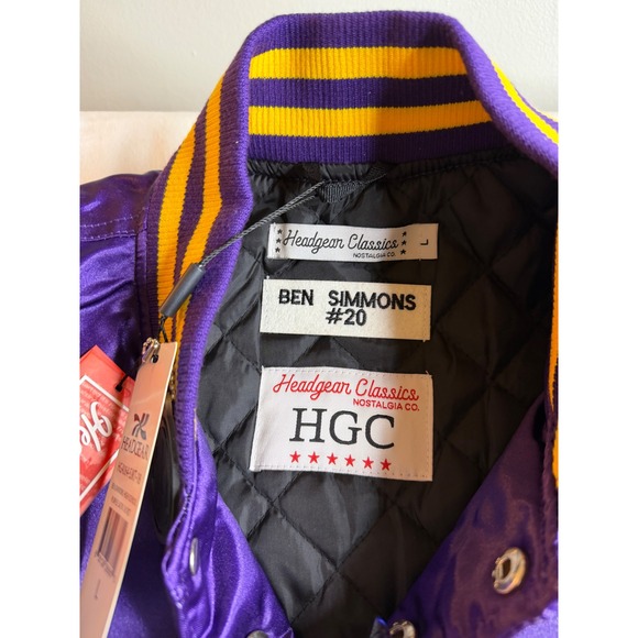 Headgear Classics Ben Simmons Montverde Academy Letterman Jacket Size L - Picture 4 of 8